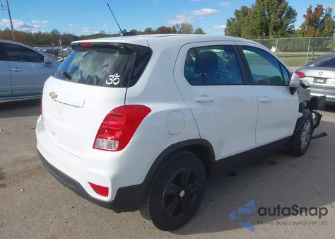 2020 Chevrolet Trax Fwd Ls из США, поврежденный, VIN KL7CJKSB1LB092911